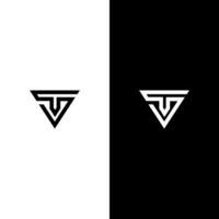 letter STV, SVT, VTS, VST, TVS, TSV logo vector