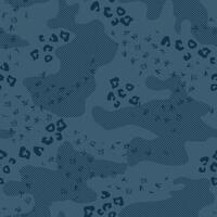 Abstract halftone bitmap texture camouflage seamless pattern vector