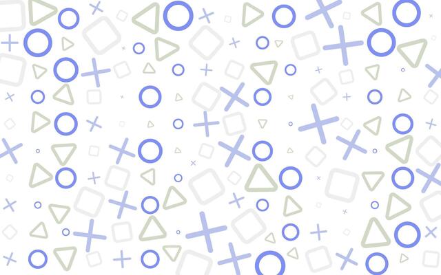 Backgrounds with geometry patterns