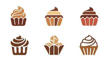 A Set of Bakery Logo Icons vector