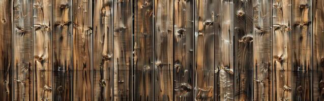 Rustic Wooden Wall With Textured Patterns and Warm Tones photo