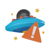 3D Empty State 404 Error Icon, Digital Error Message Illustration png