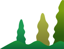 trees and mountain png