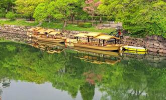 Landscpe of reflex and river. photo