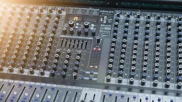 audio and sound equipment for professional.Suitable for design needs and articles about the world of music photo
