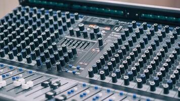 Audio Equipment and Sound Mixer photo