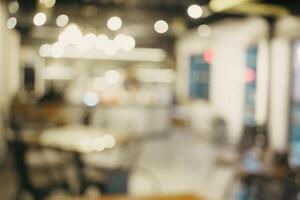 Abstract Cafe Blur Background for Your Design Needs photo