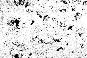 Grunge texture black and white for background. Texture of chips, cracks, scratches, scuffs, dust, dirt. Dark monochrome surface. Old vintage pattern. vector