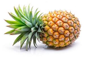 Pineapple isolated on white background photo