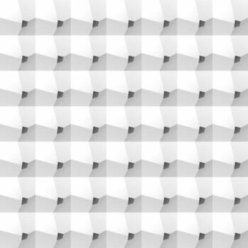 blanco bloquear geométrico sin costura textura. decorativo repetible creativo antecedentes vector