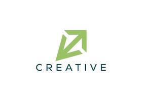 Minimal and professional abstract swap arrow logo design template vector