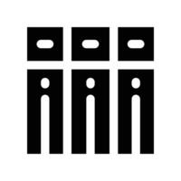 archive icon. glyph icon for your website, mobile, presentation, and logo design. vector