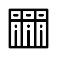 archive icon. line icon for your website, mobile, presentation, and logo design. vector