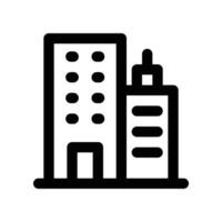 office icon. line icon for your website, mobile, presentation, and logo design. vector