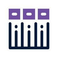 archive icon. dual tone icon for your website, mobile, presentation, and logo design. vector