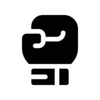 boxing glove icon. glyph icon for your website, mobile, presentation, and logo design. vector
