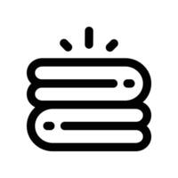 towel icon. line icon for your website, mobile, presentation, and logo design. vector