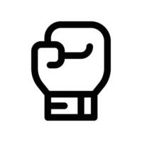 boxing glove icon. line icon for your website, mobile, presentation, and logo design. vector