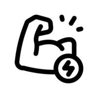 power icon. line icon for your website, mobile, presentation, and logo design. vector