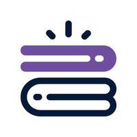 towel icon. dual tone icon for your website, mobile, presentation, and logo design. vector