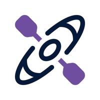 kayak icon. dual tone icon for your website, mobile, presentation, and logo design. vector