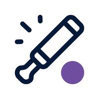 cricket icon. dual tone icon for your website, mobile, presentation, and logo design. vector