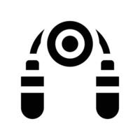 rope icon. glyph icon for your website, mobile, presentation, and logo design. vector