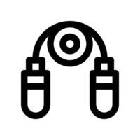 rope icon. line icon for your website, mobile, presentation, and logo design. vector