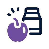 nutrition icon. dual tone icon for your website, mobile, presentation, and logo design. vector