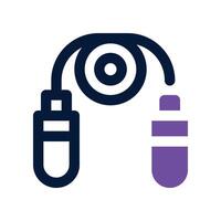 rope icon. dual tone icon for your website, mobile, presentation, and logo design. vector