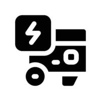 generator icon. glyph icon for your website, mobile, presentation, and logo design. vector