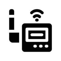 router icon. glyph icon for your website, mobile, presentation, and logo design. vector