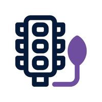 traffic light icon. dual tone icon for your website, mobile, presentation, and logo design. vector