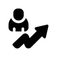 productivity icon. glyph icon for your website, mobile, presentation, and logo design. vector