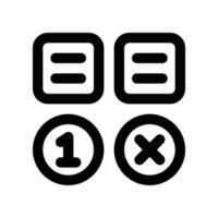 priority icon. line icon for your website, mobile, presentation, and logo design. vector