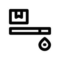 logistic icon. line icon for your website, mobile, presentation, and logo design. vector