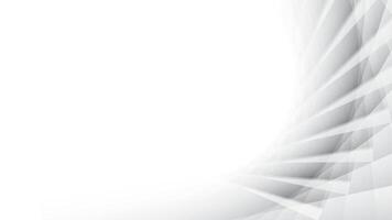 Abstract white and gray color, modern design stripes background with curve lines. illustration. vector