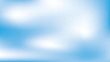 Beautiful clouds, abstract white and blue color gradient background. illustration. vector