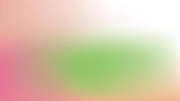 Abstract colorful blurred gradient background with pink, green, orange and white color. illustration. vector