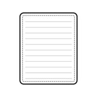 Note memo paper illustrations vector