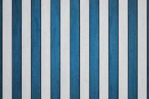 Arranged pattern White and Blue wooden planks board background makes you feel relax with fun in the same thime. photo