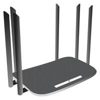 Wireless network router device 6 Entina Router Internet Router Technology design vector