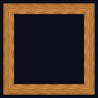 rectangular brown frame illustration frame Film frame Digital frame Brown cartoon frame border texture. vector