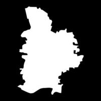 Jelgava district map, administrative division of Latvia. illustration. vector