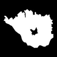 Augshdaugava Municipality map, administrative division of Latvia. illustration. vector