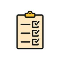 Clipboard icon design templates simple and modern vector