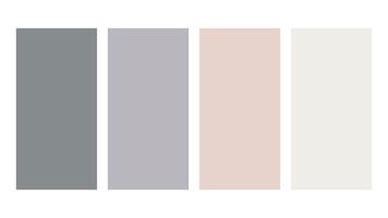 Gray color palette. Set of bright color palette combination in rgb hex. Color palette for ui ux design. Abstract illustration for your graphic design, banner, poster or landing page vector