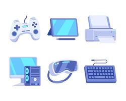 Technology device design element vector