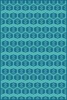 creative hexagon pattern with monochrome style vector