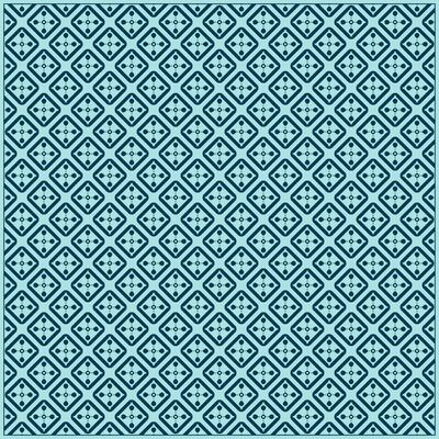 creative rhombus shape pattern with simple ornament inside